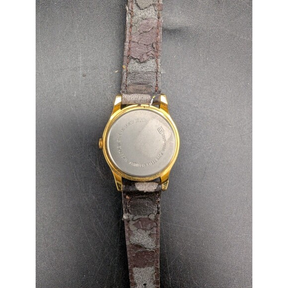 Vintage Disney Minnie Mouse Lorus V515-6880 Women's 25 Mm Gold Tone Quartz Watch - Picture 2 of 4